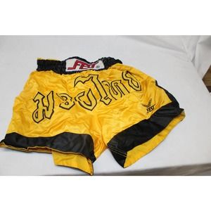 FBT Muay Thai Shorts Yellow